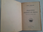 Pequeños poemas en prosa vignette