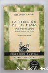 La rebelión de las masas vignette