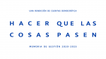 Una rendición de cuentas democráatica (I) Hacer que las cosas pasen vignette